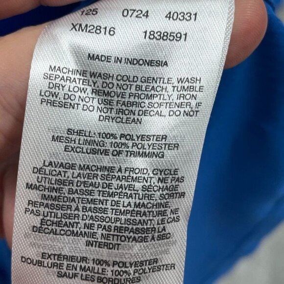 Columbia Mens Omni-Shade Regular Fit Shirt Size XXL Blue New a0045 - Picture 6 of 8